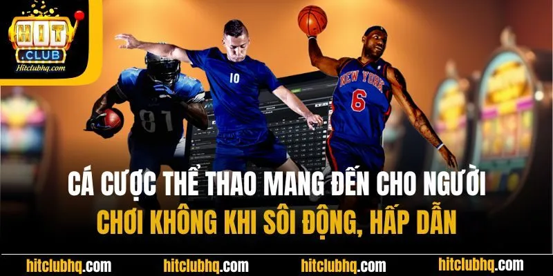 Cá cược thể thao mang đến cho người chơi không khi sôi động, hấp dẫn 